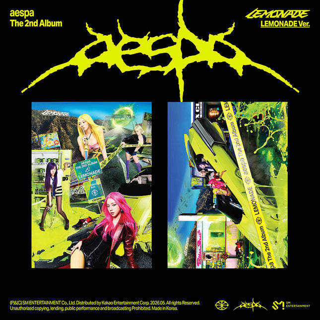 aespa - LEMONADE 2nd Full Ablum LEMONADE Ver. Photobook Ver.