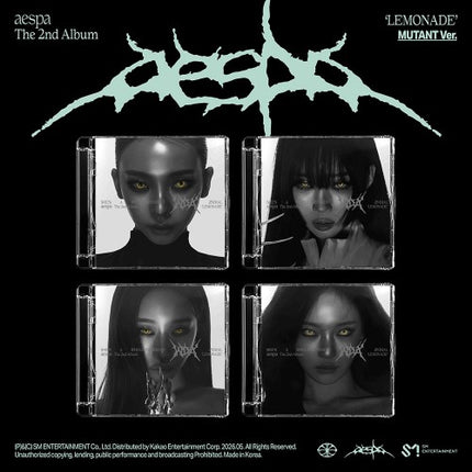 aespa LEMONADE 2nd Full Ablum Member Selection ( ACID/MUTANT/CAN ) Ver Set