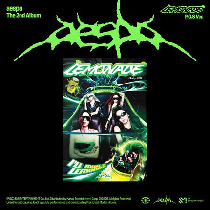 aespa - LEMONADE 2nd Full Ablum P.O.S Ver