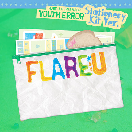 FLARE U - YOUTH ERROR 1st Mini Album Stationery Kit Ver