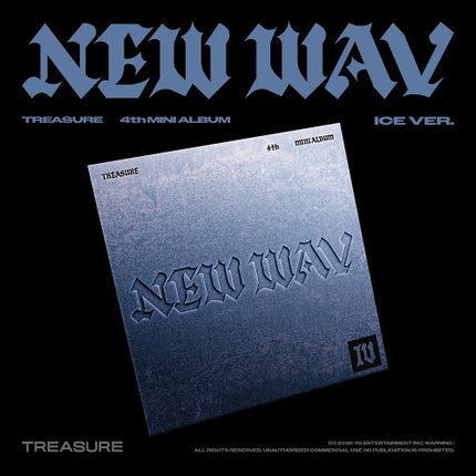[SALE] TREASURE - NEW WAV 4th Mini Album Photobook Ver (RED Ver / ICE Ver)