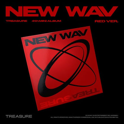 [SALE] TREASURE - NEW WAV 4th Mini Album Photobook Ver (RED Ver / ICE Ver)