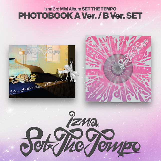 izna - SET THE TEMPO 3rd Mini Album Photobook Ver (A Ver / B Ver / Set)