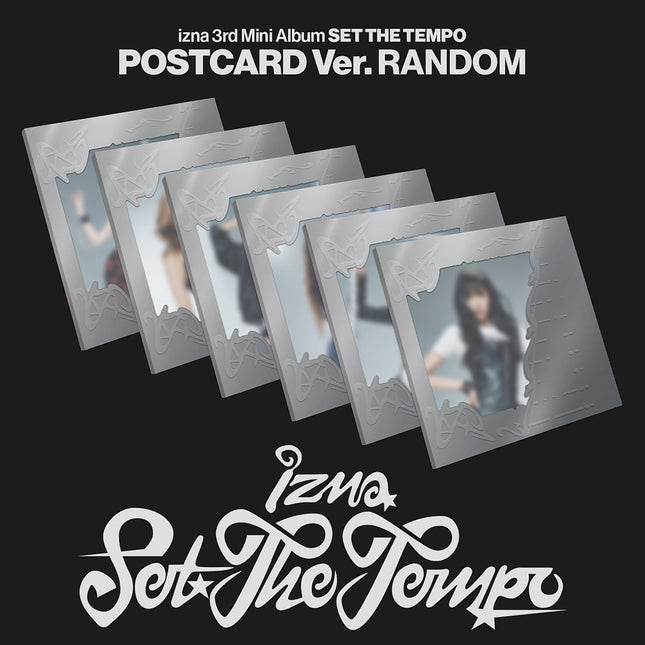 izna - SET THE TEMPO 3rd Mini Album POSTCARD Ver (Member Selection)