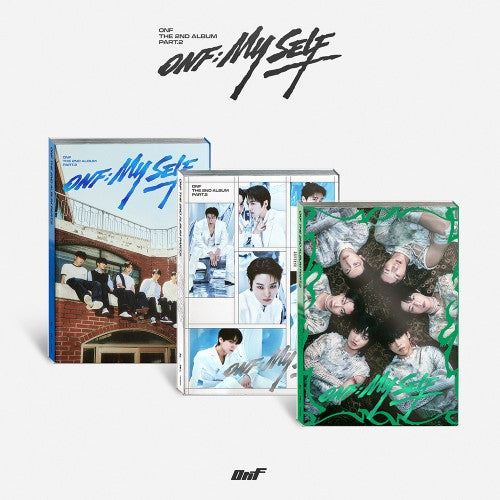 ONF - ONF:MY SELF 2nd Full Album PHOTOBOOK Ver (LOST / FACE / STEP Ver)
