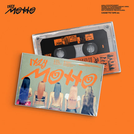 ITZY - Motto 12th Mini Album CASSETTE TAPE Ver
