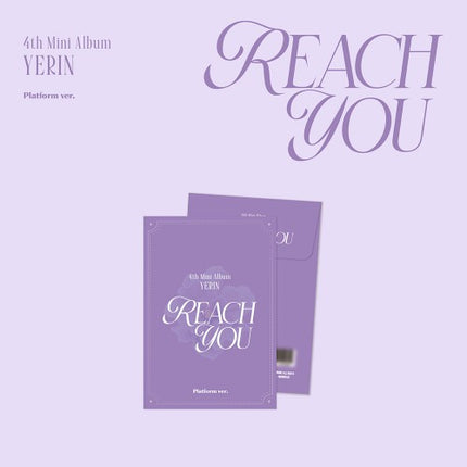 YERIN - REACH YOU 4th Mini Album Platform Ver