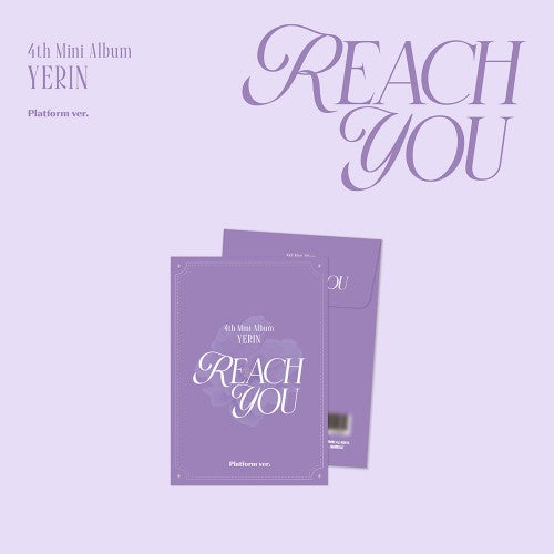 YERIN - REACH YOU 4th Mini Album Platform Ver