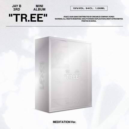 JAY B - TR.EE 3rd Mini Album MEDITATION Ver