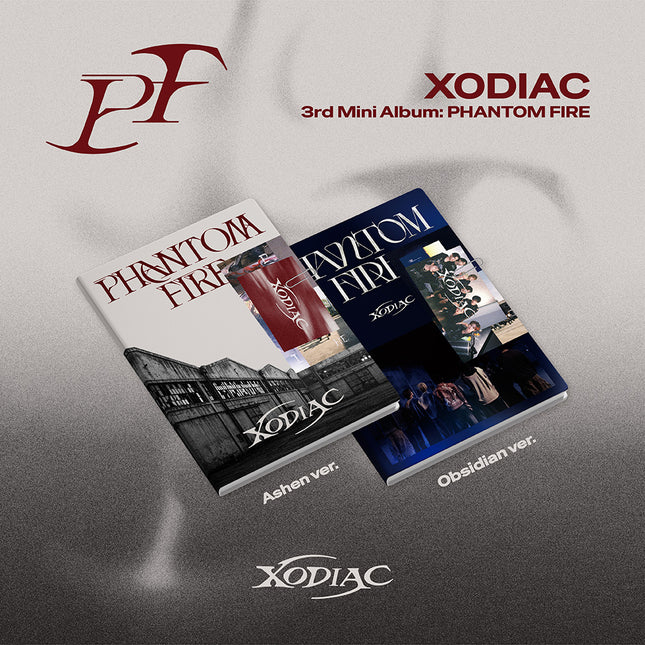 XODIAC - PHANTOM FIRE 3rd Mini Album Photobook Ver (Ashen / Obsidian)