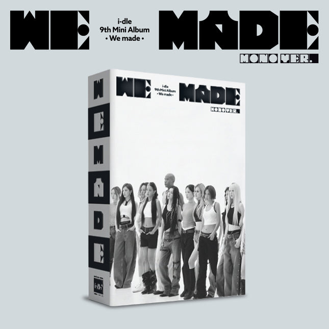 i-dle - We Made 9th Mini Album Mono Ver