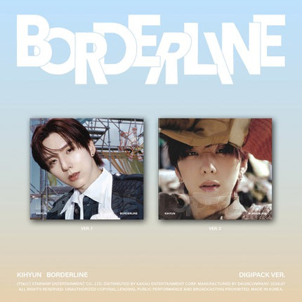 MONSTA X KIHYUN - BORDERLINE EP Album DIGIPACK Ver.