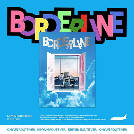 MONSTA X KIHYUN - BORDERLINE EP Album ROUTE Ver.