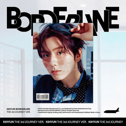 MONSTA X KIHYUN - BORDERLINE EP Album THE 3rd JOURNEY Ver.