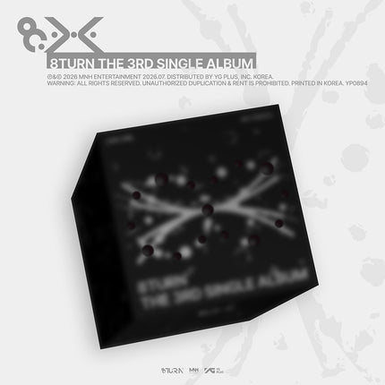 8TURN - 8.X 3rd Single Album BOX Ver.