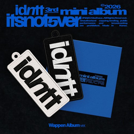 idntt - itsnotover 3rd Mini Album Wappen Album Ver.