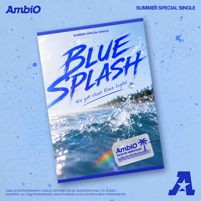 AmbiO - BLUE SPLASH Summer Special Single POCA ALBUM