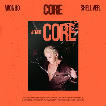 WONHO - CORE EP Album Photobook Ver (Raw / Shell / Set Ver)