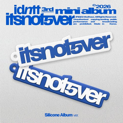 idntt - itsnotover 3rd Mini Album Silicone Album Ver.