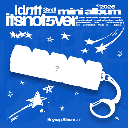 idntt - itsnotover 3rd Mini Album Keycap Album Ver.
