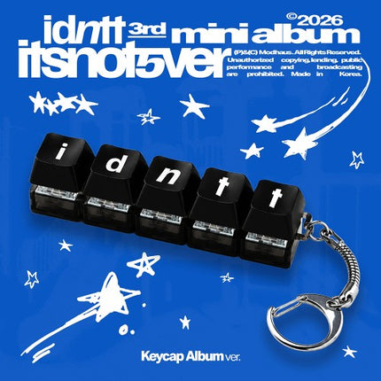 idntt - itsnotover 3rd Mini Album Keycap Album Ver.