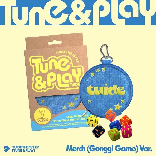 TUIDE - TUNE & PLAY 1st EP Album MERCH (Gonggi Game) Ver.