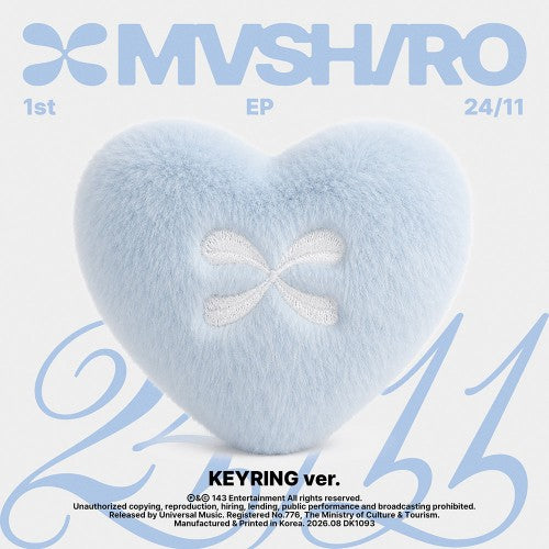MASHIRO - 24/11 1st EP Album Keyring Ver.