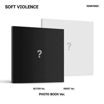 [SET] SHINee TAEMIN - PHASE I : Soft Violence 2 Photobook + 2 JEWEL ALL Set.