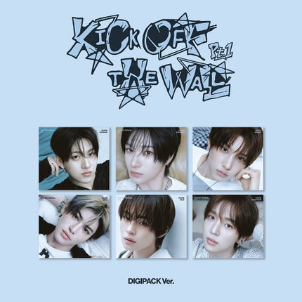 KickFlip - KICK OFF THE WALL Pt.1 5th Mini Album DIGIPACK Ver. (Member Selection)