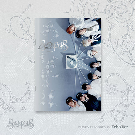 CRAVITY - sonorous EP Album Photobook Ver. (ECHO / MUSE / Wave / Set Ver)