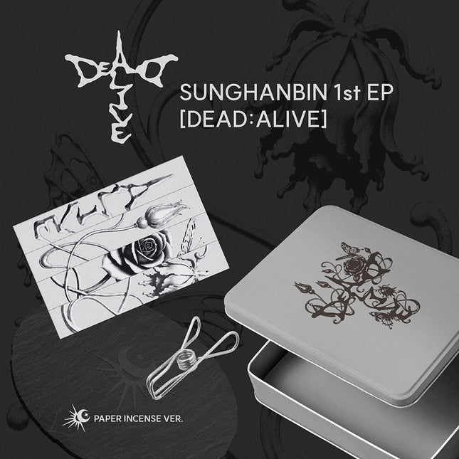 ZEROBASEONE SUNGHANBIN - DEAD:ALIVE 1st Mini Album PAPER INCENSE Ver. (Limited Edition)