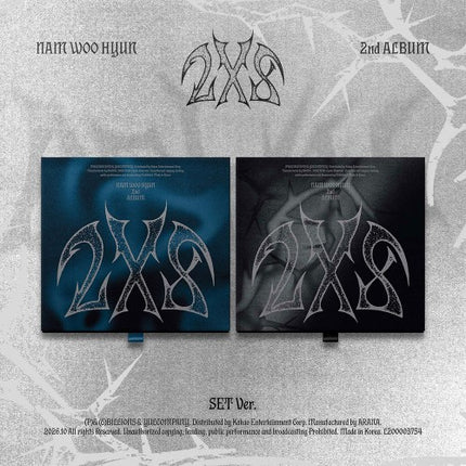 INFINITE Nam Woohyun - 2X8 2nd Full Album (MIDNIGHT Ver / DEVIL Ver / Set)