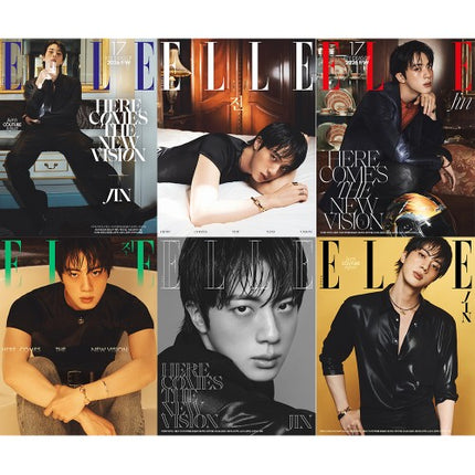 BTS Jin - ELLE MAGAZINE August 2026