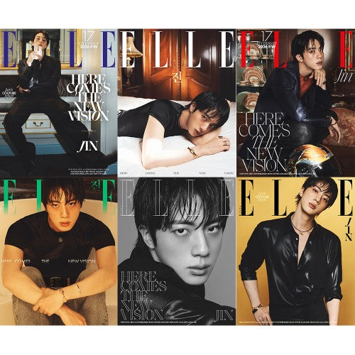 BTS Jin - ELLE MAGAZINE August 2026
