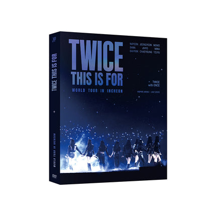 [POB] TWICE - <THIS IS FOR> WORLD TOUR IN INCHEON DVD