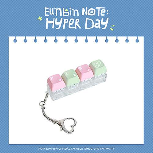 Park Eun Bin - Offical MD  Key-Cap Keyring