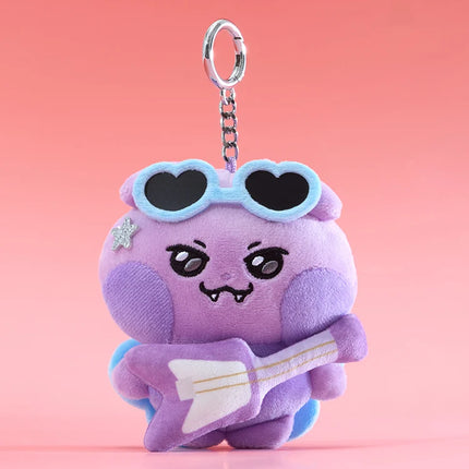 ATEEZ - MIGHTEEZ Rock The Stage Official Rockstar Plush Doll Keyring + Photocard