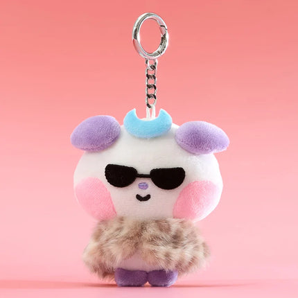 ATEEZ - MIGHTEEZ Rock The Stage Official Pop Star Plush Doll Keyring + Photocard