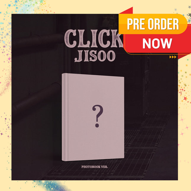 [POB] BLACKPINK JISOO - CLICK Single Album Photobook Ver.