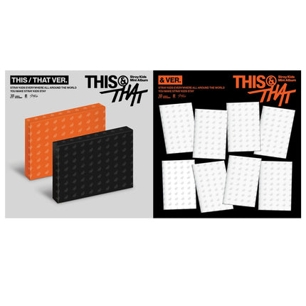 [SET][SALE] Stray Kids - THIS & THAT 10th Mini Album 2 Photobook + 8 & Ver Set