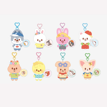 Stray Kids - SKZOO X SANRIO CHARACTERS 3.94 inches PLUSH MINI PICKET Ver