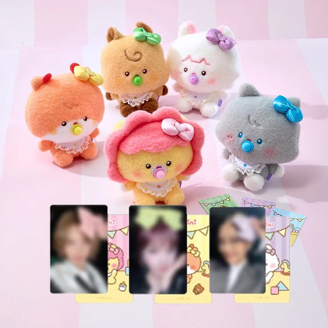 i-dle - Official MD MINNIE Baby Sitting Plush Ver + Photocard Set.(Member Selection)