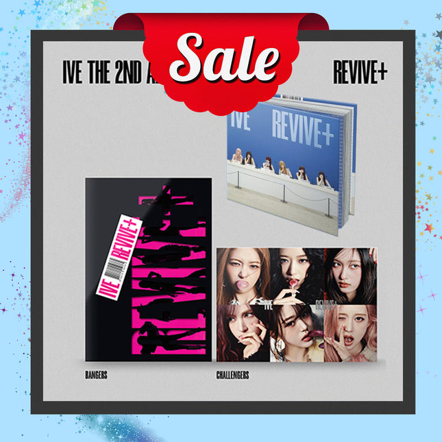 [SALE] IVE - 2nd Album : REVIVE+ Photobook Ver (BANGERS / CHALLENGERS / SPOILERS )