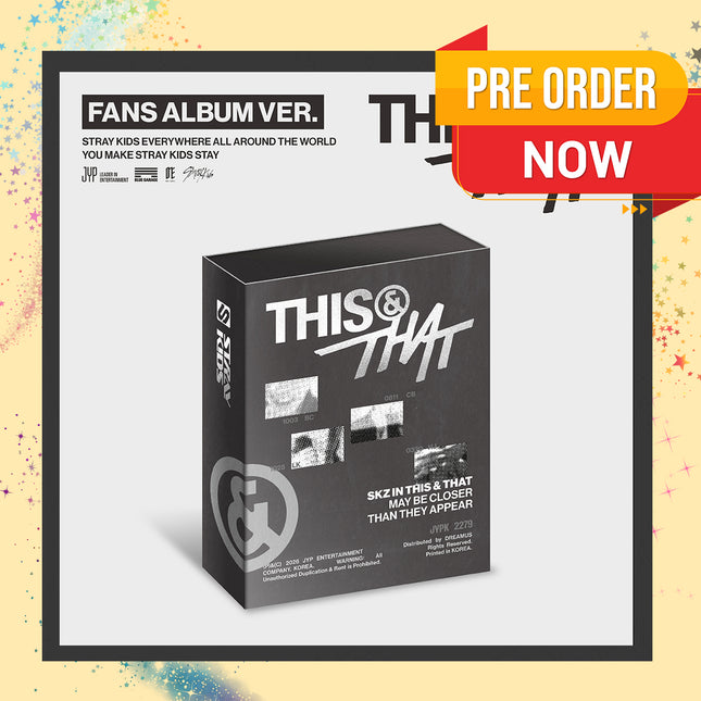 [POB] Stray Kids - THIS & THAT 10th Mini Album FANS ALBUM Ver.