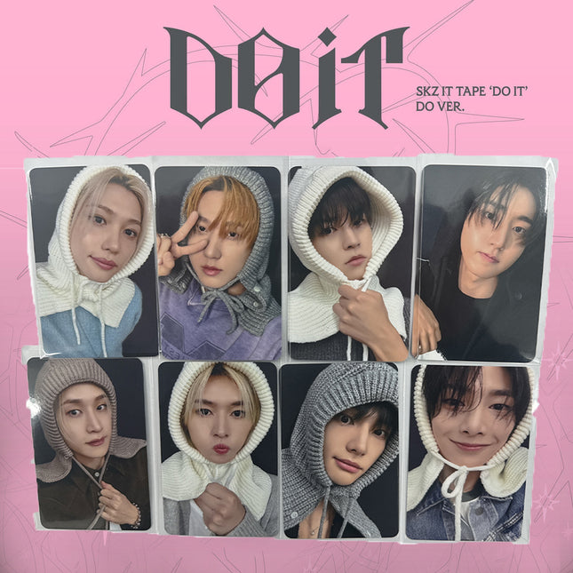 Stray Kids - SKZ IT TAPE ‘DO IT’ Weverse Shop Exclusive Photocard Set (8 Members)