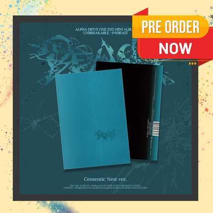 [POB] ALPHA DRIVE ONE - UNBREAKABLE : 少年BEAST 2nd Mini album Cementic Nest Ver.