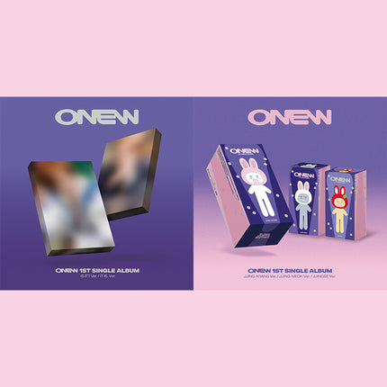 [SET] SHINee ONEW - Delusion 1st Single Album 2Ver NEMO + 1Ver Long Doll (Ver Selection)