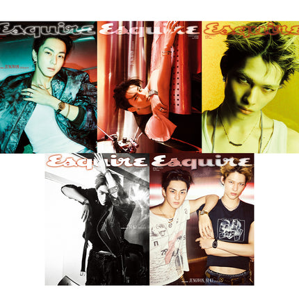 ENHYPEN JUNGWON NI-KI - Cover ESQUIRE Magazine July 2026.