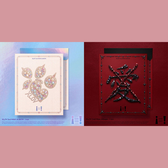 XLOV - i=! 3rd EP Album Photobook. (i Ver / ! Ver / Set)
