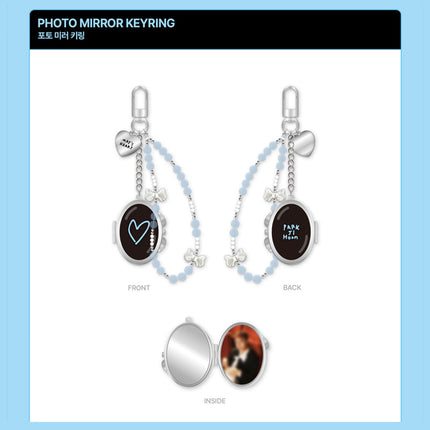 [SALE] PARK JI HOON - 2026 FANMEETING Official MD Photo Mirror Keyring (Ready to Ship)